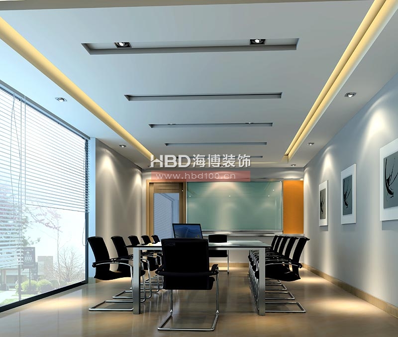 南方包裝集團(tuán)辦公室裝修  會議室通道 