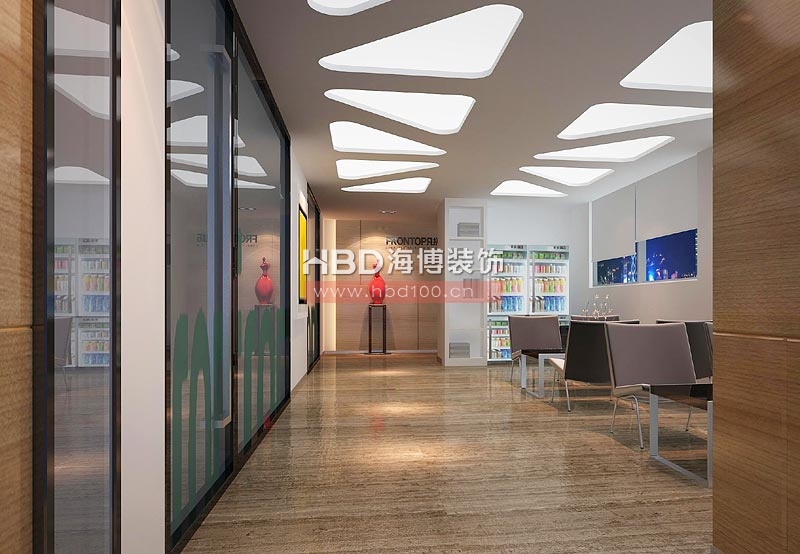 凡拓數碼科技辦公室裝修設計 休息區通道設計 凡拓數碼科技辦公室裝修設計 休息區通道設計