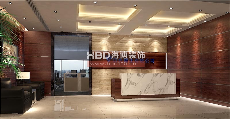 中色稀土辦公室裝修 前臺效果圖設計 中色稀土辦公室裝修 前臺效果圖設計