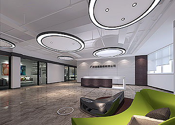 諧霆服裝公司前臺裝修 諧霆服裝公司前臺裝修