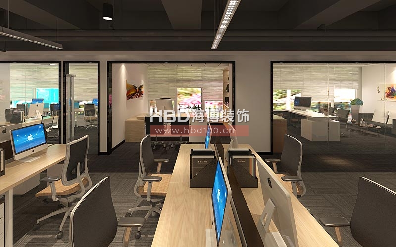 醫享網辦公室裝修辦公區設計 醫享網辦公室裝修辦公區設計
