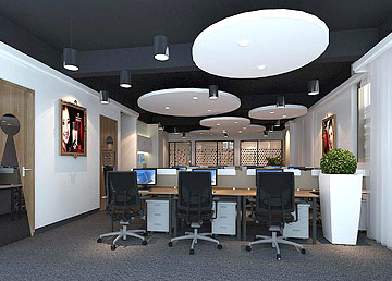 廣州韓彩化妝品公司辦公區設計 廣州韓彩化妝品公司辦公區設計