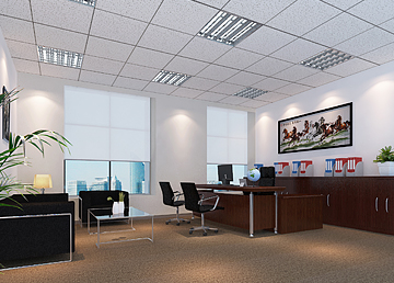 民族證劵公司總經理室設計