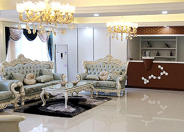 樂天創(chuàng)意園僑盛生物科技辦公室裝修實景