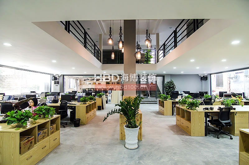 海博裝飾公司辦公室裝修-公共辦公區(qū)2 海博裝飾公司辦公室裝修-公共辦公區(qū)2