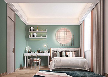 新中式風格家裝住宅裝修設(shè)計  海印花園家裝項目